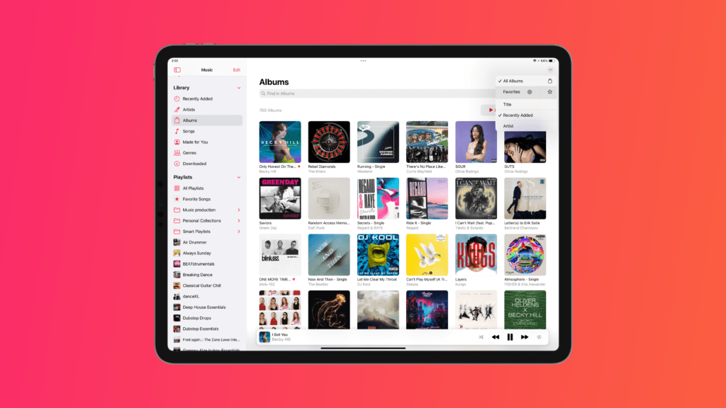 Tip: Filter Apple Music Albums By Favorites To Hide Singles
