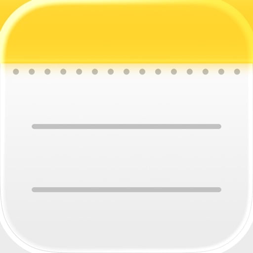 Notes app icon