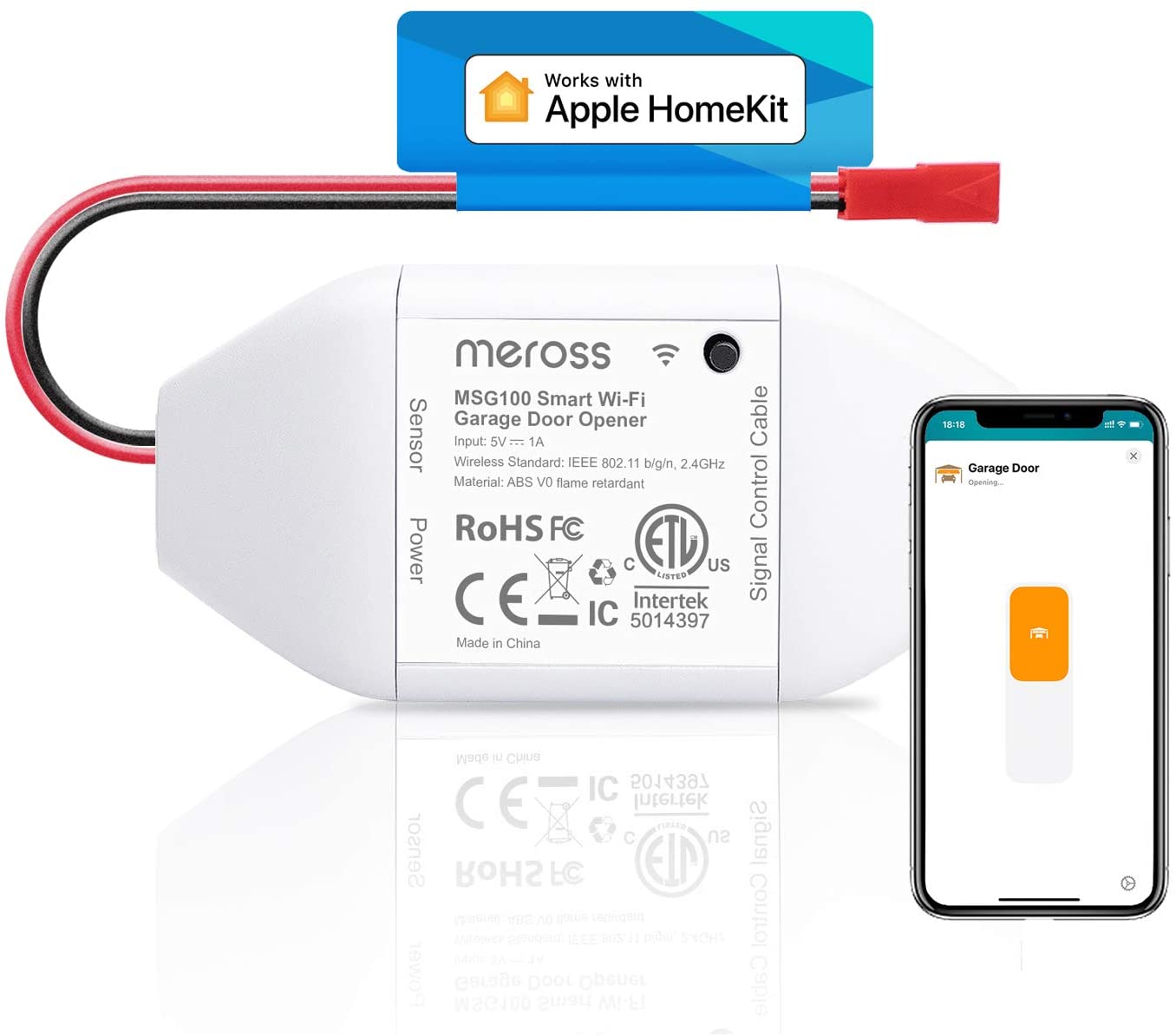 meross Smart Garage Door Opener Matthew Cassinelli