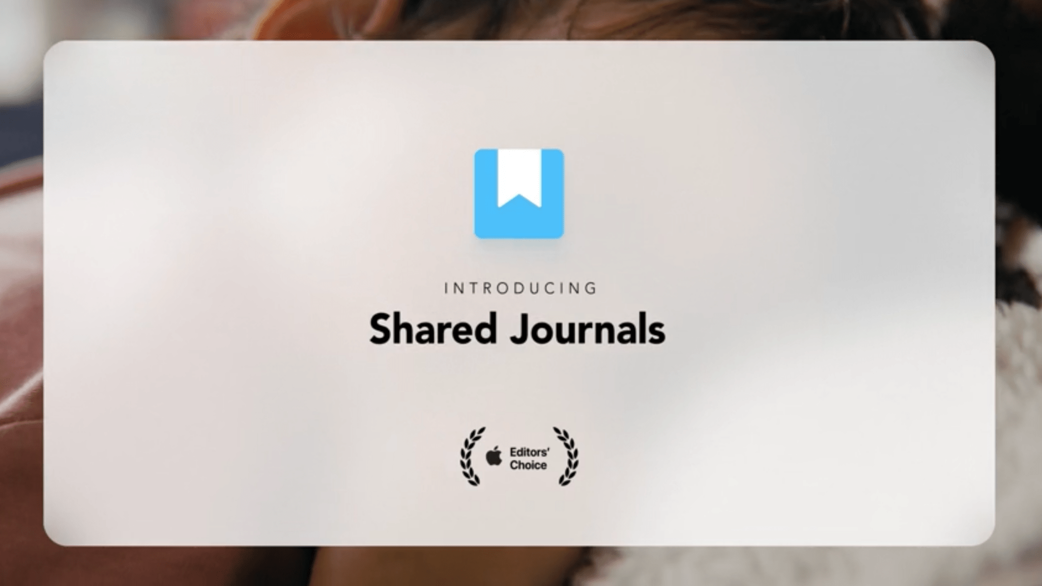 Day One Introduces Shared Journals » – Matthew Cassinelli