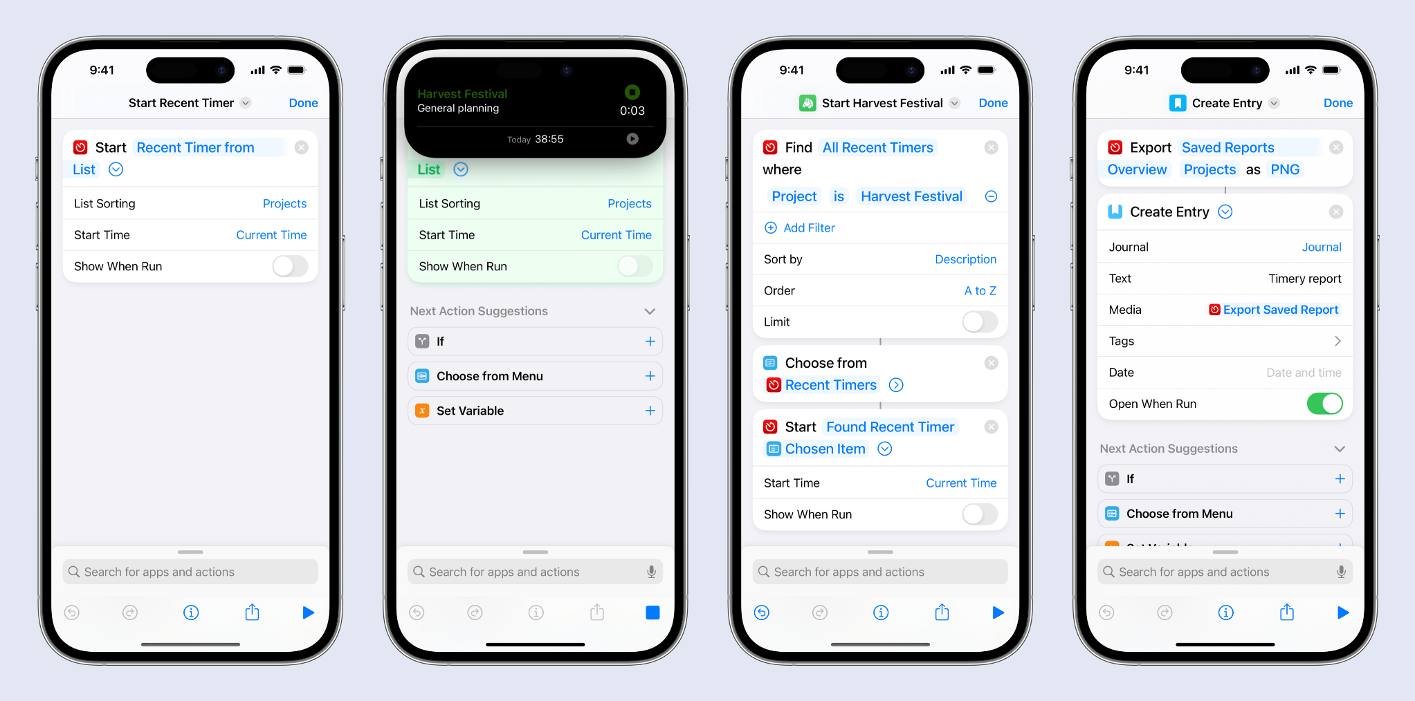 Track time in the Dynamic Island with Timery’s updated Shortcuts actions