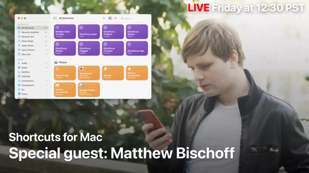 Livestream: Shortcuts for Mac (feat. Matthew Bischoff)