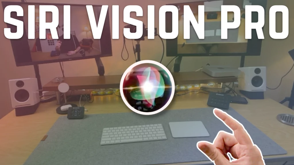 Siri Vision Pro: my Spatial Shortcuts visionOS concept video