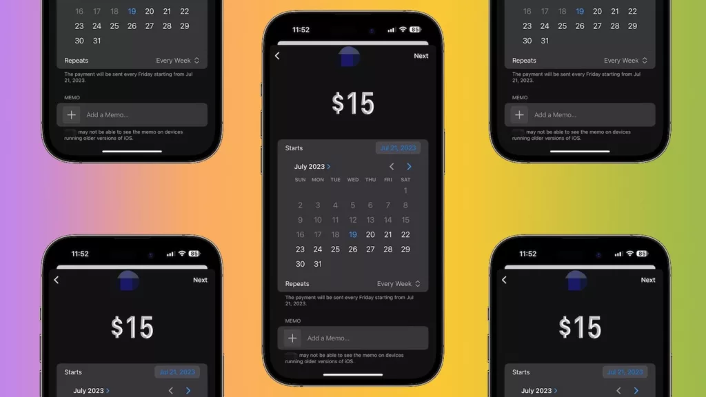 You Can Schedule Recurring Apple Cash Payments In iOS 17 »