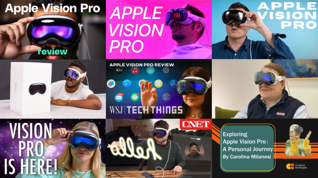 Apple Vision Pro Early Unboxings and Reviews
