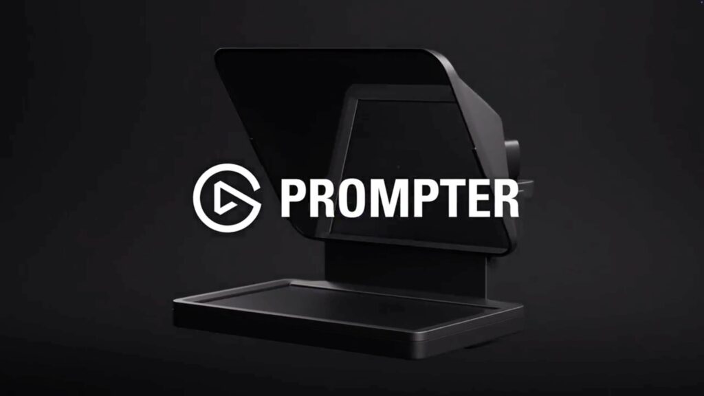 Elgato’s Prompter Lets You Look Right Into The Camera »