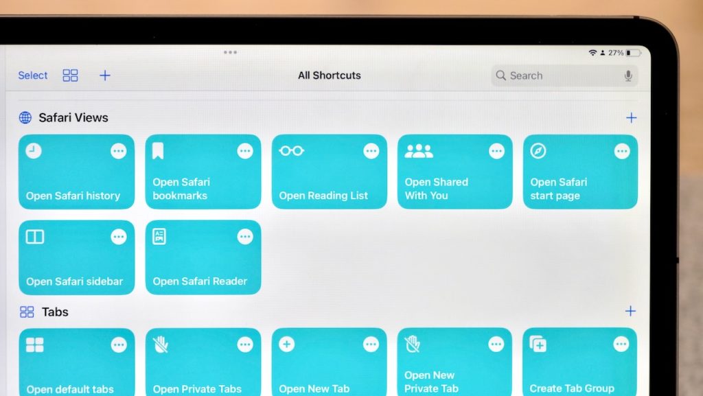 Shortcuts gains powerful Find Tabs action for Safari, more in second public beta