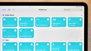 Shortcuts Live: Working with Safari Tabs in iOS 16 Public Beta 2