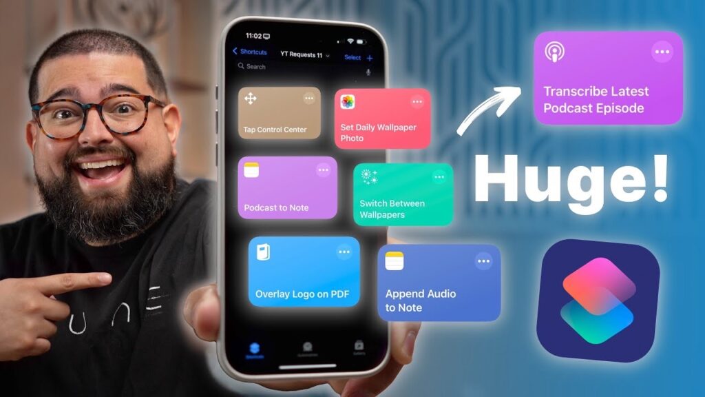 Stephen Robles’ 15 NEW iPhone Shortcuts: Auto-Reply Texts, Wallpapers, and Transcribe Podcasts »