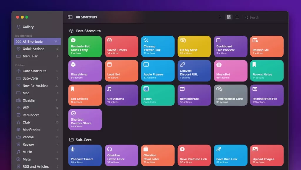 8 Tips for Optimizing Shortcuts for macOS from Club MacStories