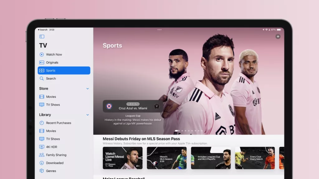 How To Watch Messi’s First MLS Match on Apple TV+ (and All Apple Sports) Using Shortcuts