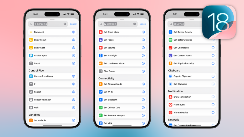 Apple Has (Finally) Made Shortcuts’ Action Editor Easier To Browse