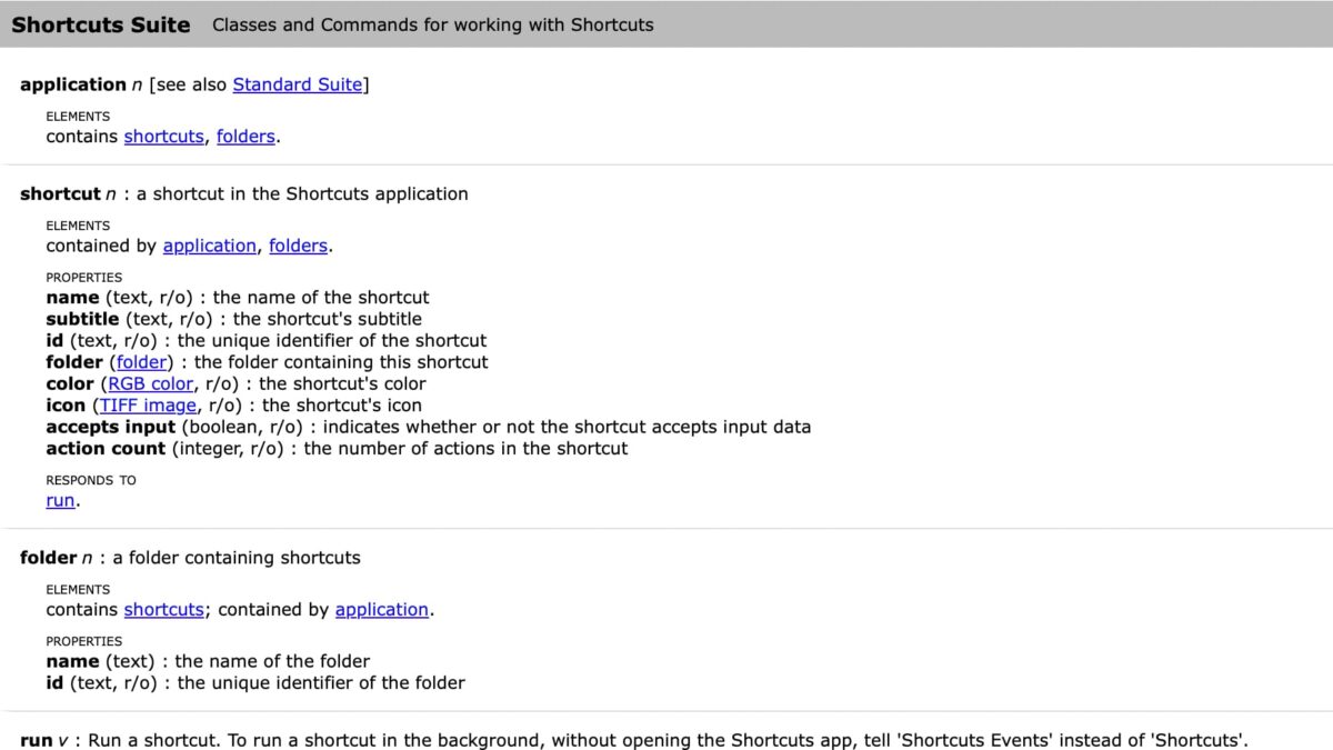 Pro-Tip: Shortcuts Has Its Own Suite of AppleScript Commands